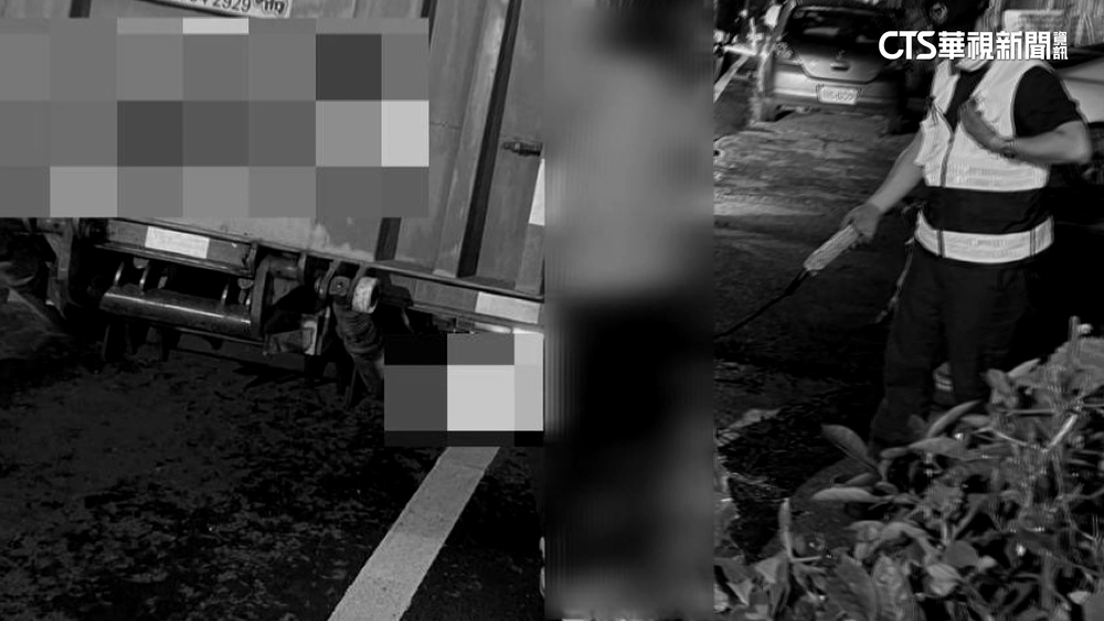 離奇！　女司機站貨車後方　頭遭電動尾門夾昏迷