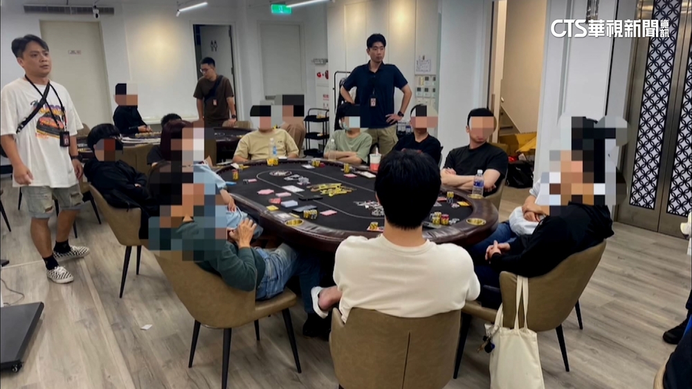 警破非法德州撲克　隱身東區百貨商圈大樓