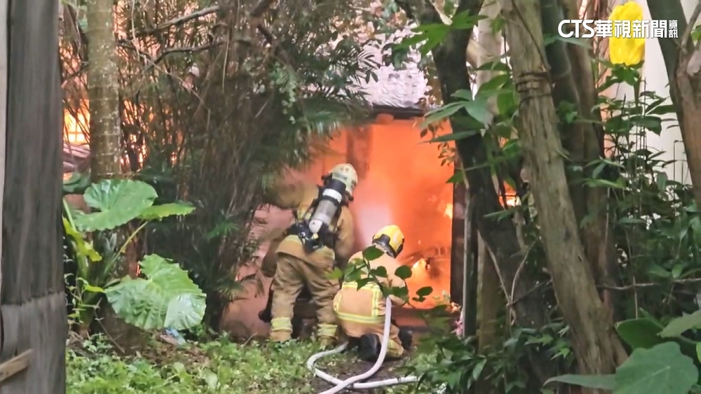 宜蘭木造民房猛燒　8旬獨居翁行動不便喪命