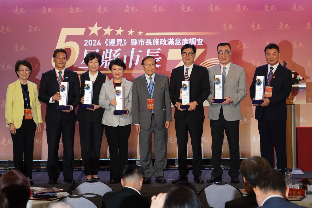《遠見》調查施政滿意度　王忠銘蟬聯5星首長
