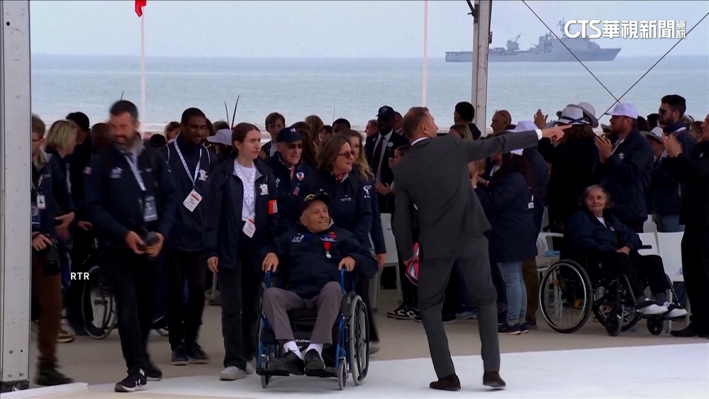 諾曼第登陸80週年　老兵重回舊地獲熱烈鼓掌