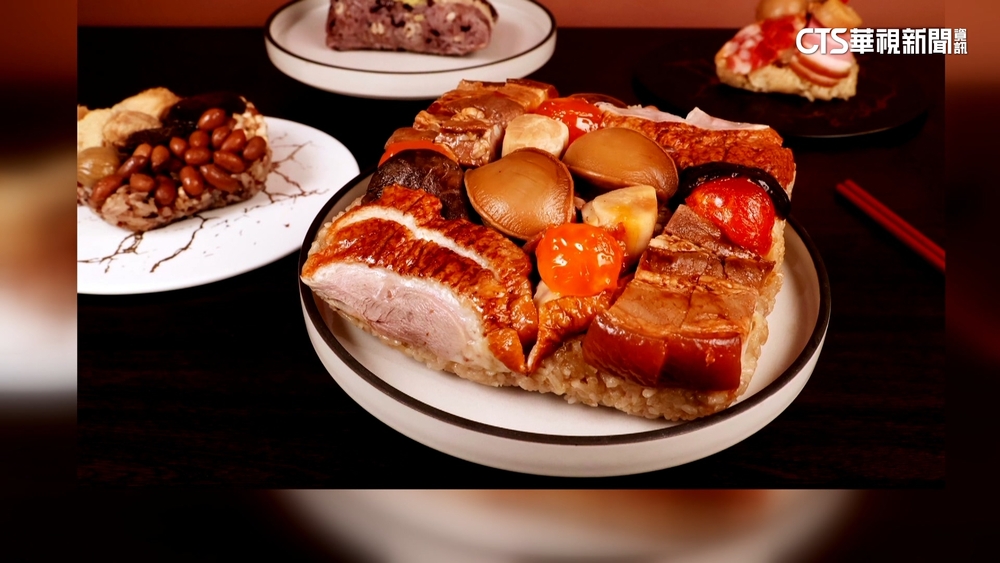 高檔vs.佛心！燒鵝.鮑魚當粽餡　員林10元粽搶手