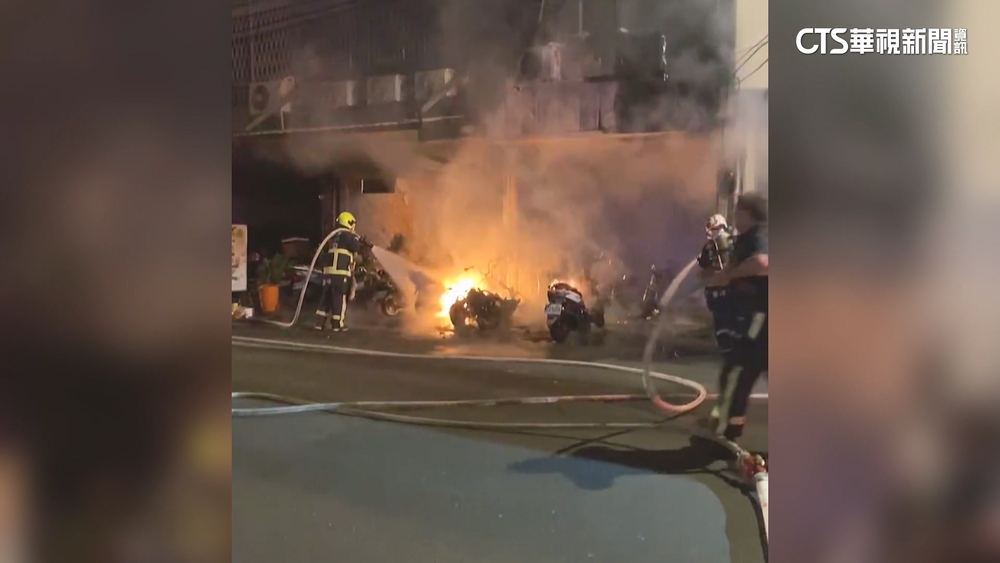 移工宿舍火警！22人驚險逃出　多輛電動車燒毀