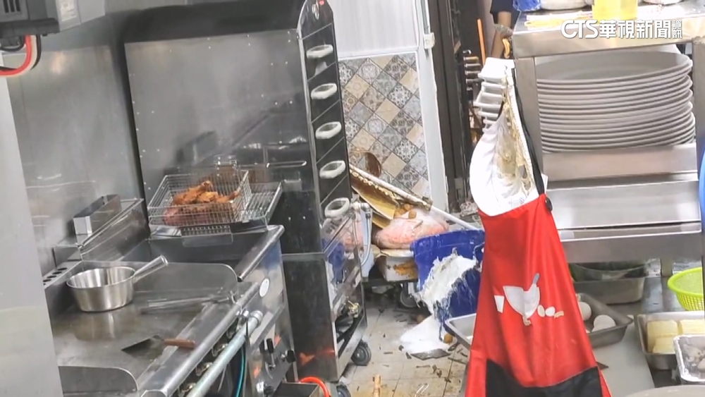 中市大里自助餐疑氣爆2傷　1員工50%燒燙傷