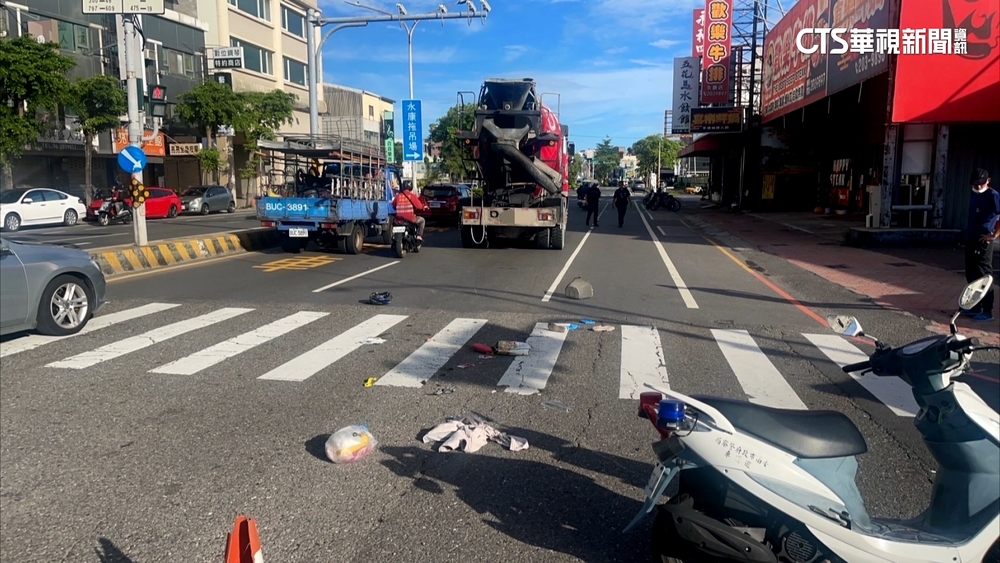 內輪差奪命？台南17歲女騎單車遭同向大車輾斃