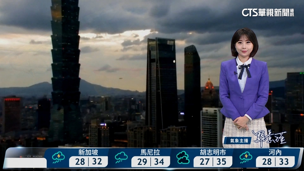 南部及午後山區大雨　金馬易有低雲局部霧