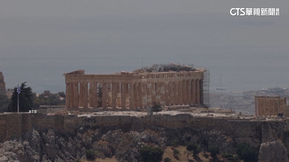 希臘夏季首波熱浪報到　知名景點「衛城」一度關閉