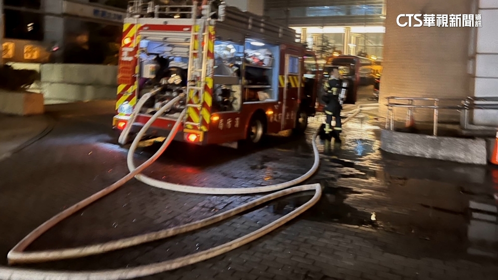 台北刑事局彈藥庫火警　　疑高溫致辣椒噴霧罐冒煙
