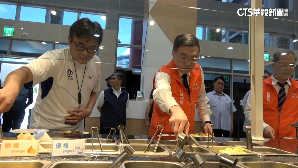 奧運在即赴國訓中心打氣　卓揆：選手往返搭商務艙