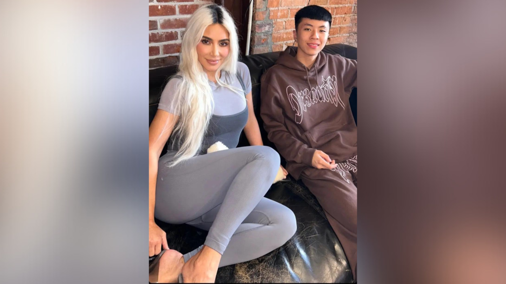 「台灣最強高中生」Ray曬金·卡戴珊合照　網暴動：贏過99%台灣人