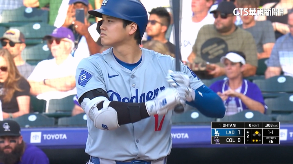 「代班」第一棒！　大谷翔平單場三安「猛打賞」