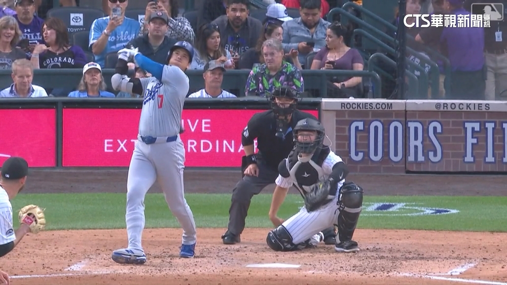 476英呎超大號陽春彈　大谷翔平炸裂第20轟