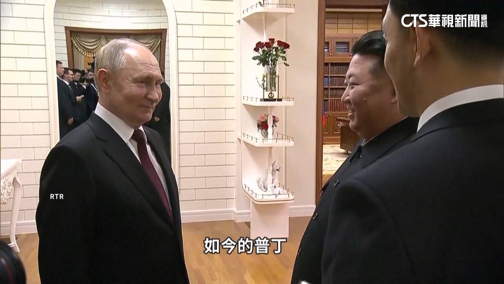 聯手抗美　普丁.金正恩簽署戰略夥伴協議