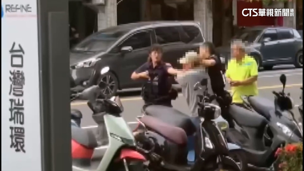 未戴安全帽遭攔竟毆2員警　女騎士遭壓制