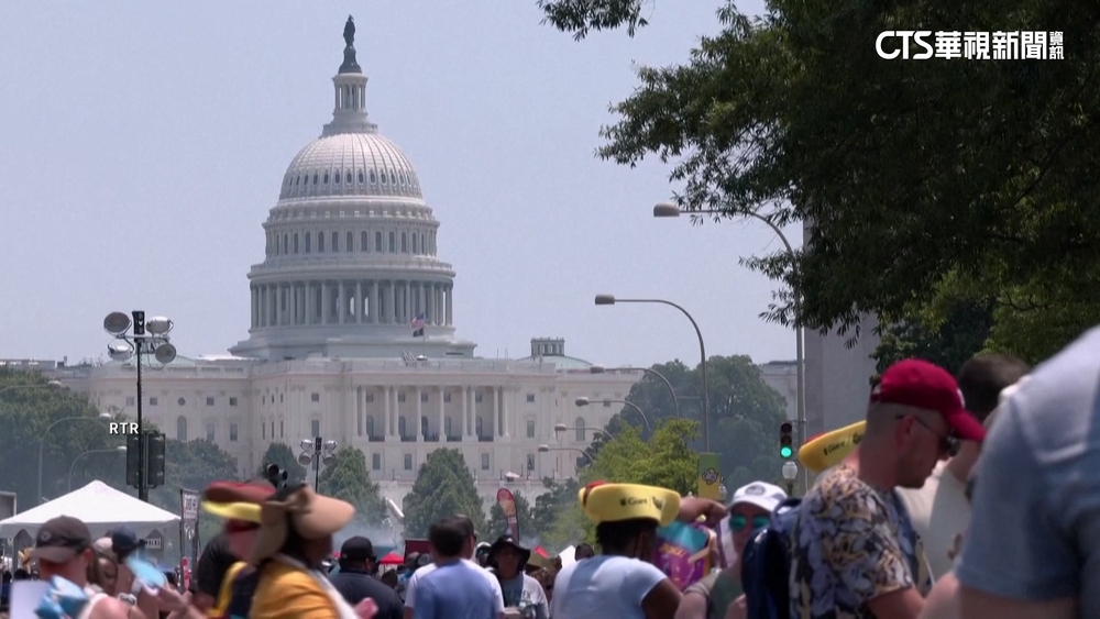 熱浪襲美東發高溫警報　華盛頓特區飆37.7度