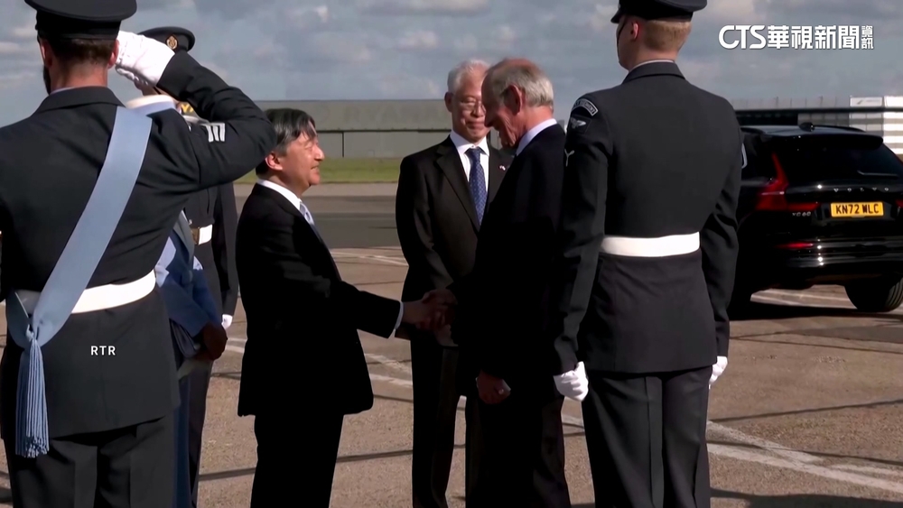 日本天皇.皇后訪英　查爾斯主辦晚宴接待