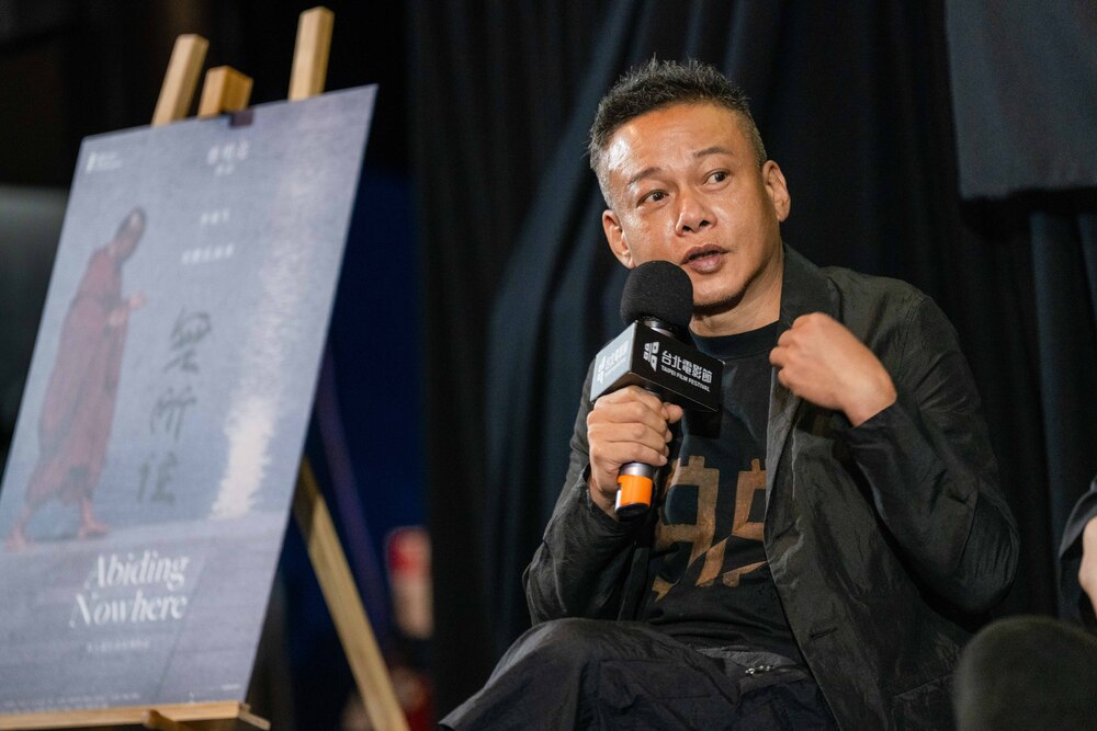 隨著「行者」系列走到第十部，演員李康生笑稱拍攝這個系列就是「一年一次的修行」。(圖／台北電影節提供)