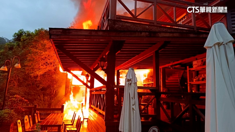 「安妮公主花園」餐廳燒毀　暑假停擺！拚8月重建