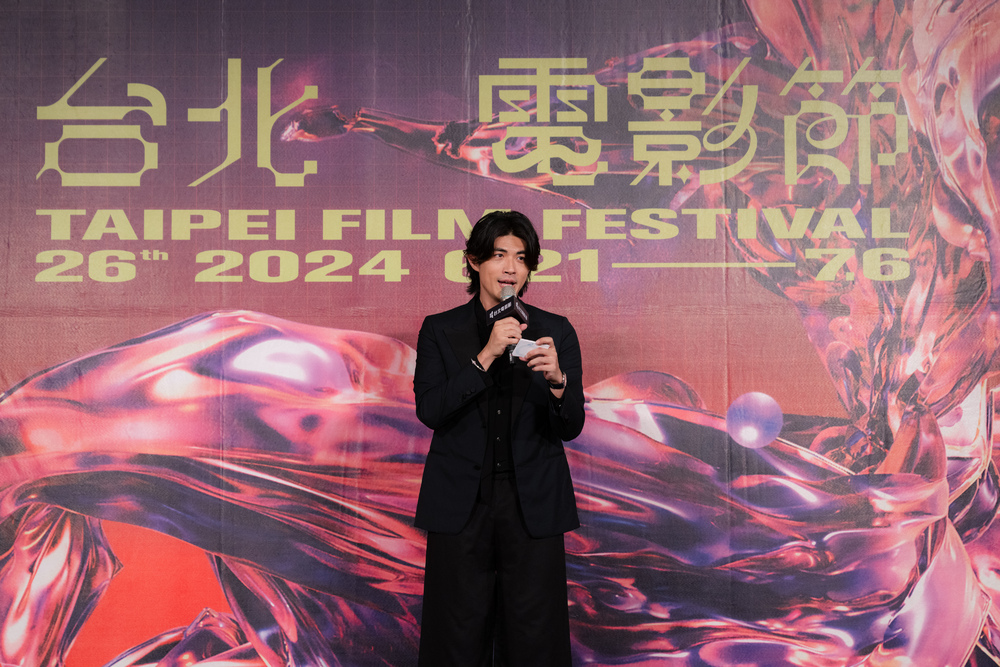 國際新導演頒獎典禮由演員梁正群擔任主持人。(圖／台北電影節提供)