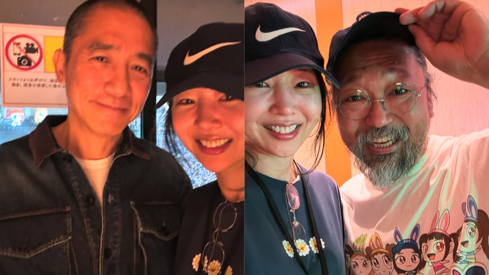 NewJeans東京見面會「台下大咖雲集」　閔熙珍曬與梁朝偉、村上隆同框合照！