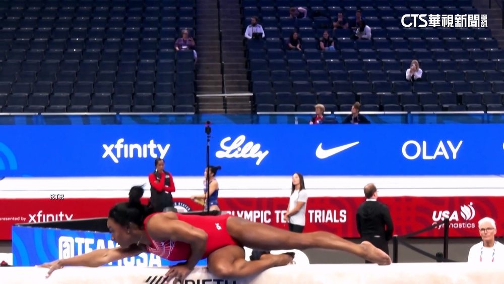 體操女王回歸！　拜爾斯出戰巴奧練習畫面曝