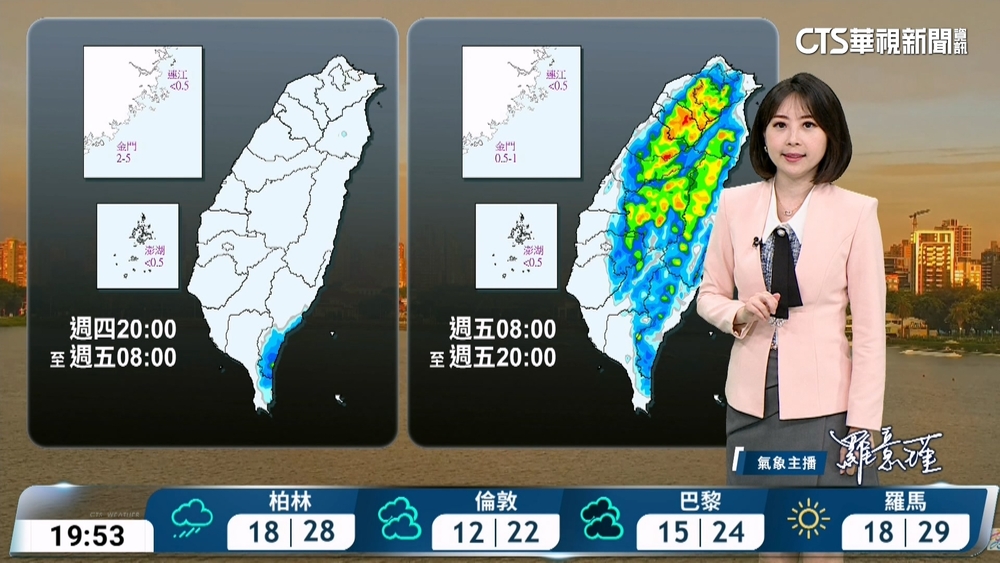 高溫炎熱　明午後北部及山區有局部雷陣雨