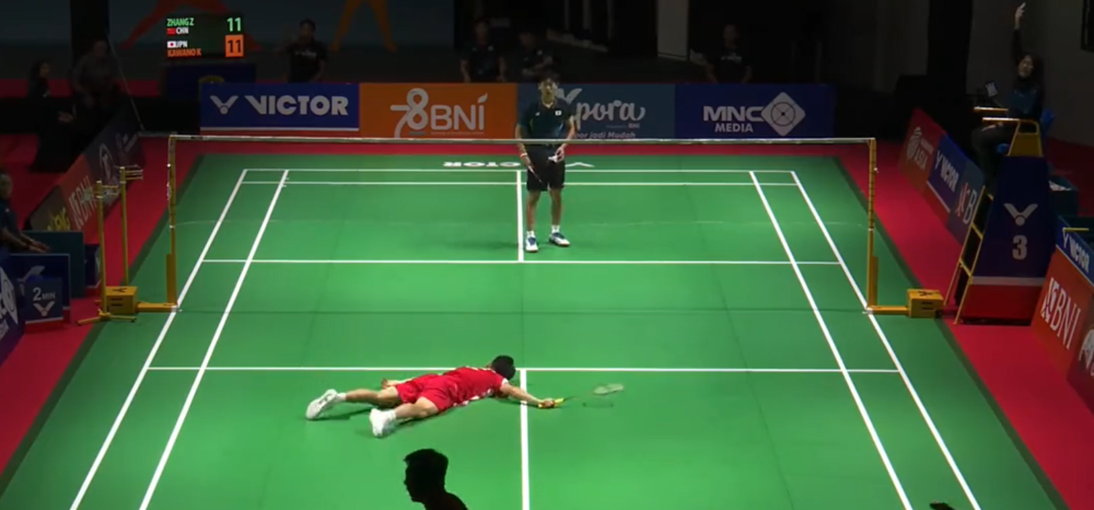 中國17歲羽球小將張志傑　比賽中「倒地抽搐」送醫不治