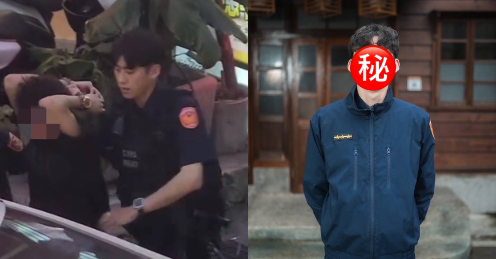 帥警抓移工引熱議！清晰正面照曝光 網歪樓：想搬去中壢