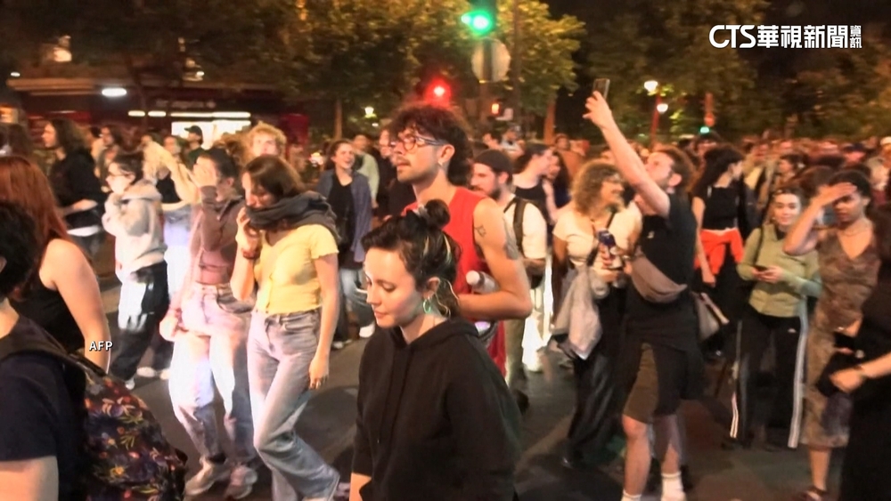 法首輪投票「極右派領先」　巴黎不平靜爆示威衝突