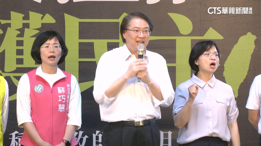 基隆轉運站啟用林右昌未獲邀　藍綠致詞暗較勁