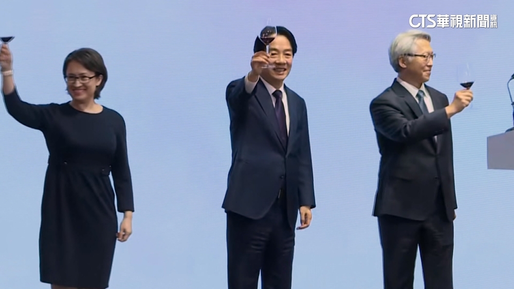 中研院晚宴賴蕭同台　目標打造人工智慧島