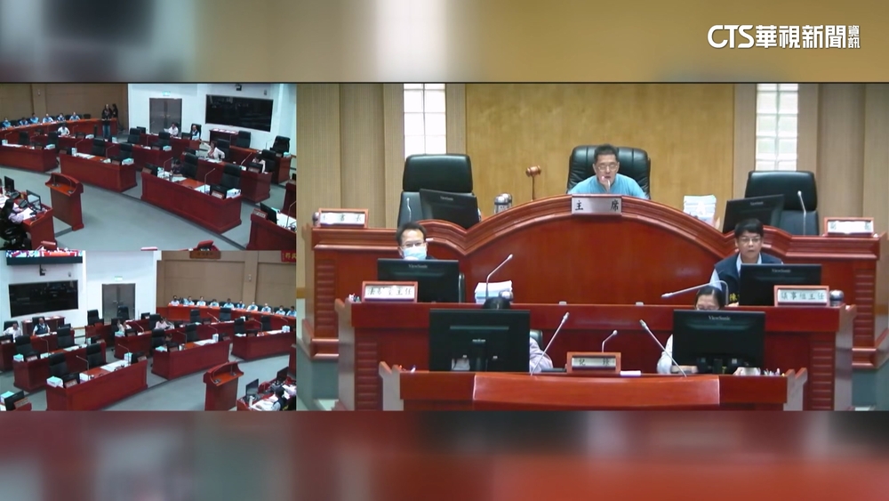質詢金門議長片段「被消失」　議員：直播直接中斷