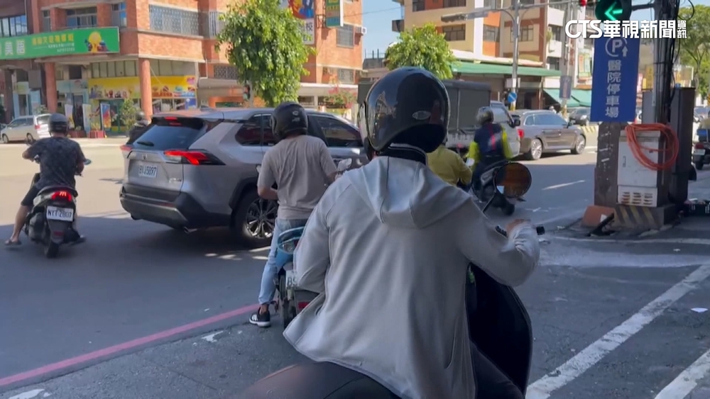 要不要待轉？彰化中山路「一路兩制」　騎士分不清