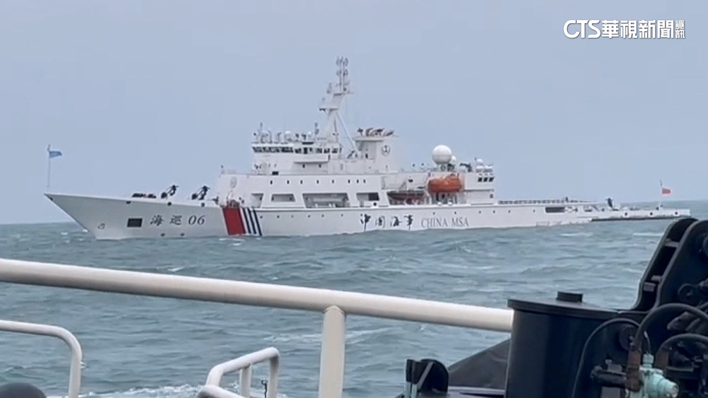 中台海巡艦配備.噸數落差　專家憂「蝦米打鯨魚」