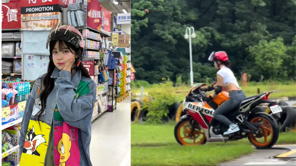李多慧突然回韓國「考試」　今返台曬機車駕照：想騎車環島