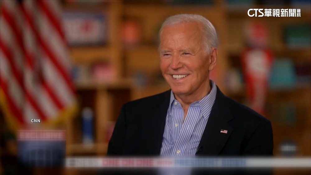 辯論會後接受ABC專訪　拜登堅持參選到底