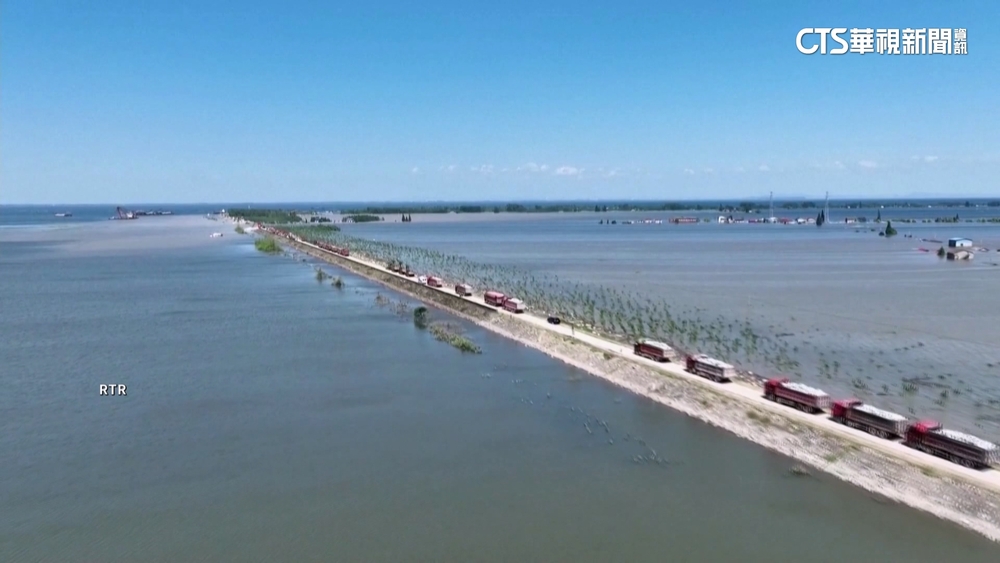 中國面臨嚴重洪患　官媒：已全力封堵洞庭湖決堤口