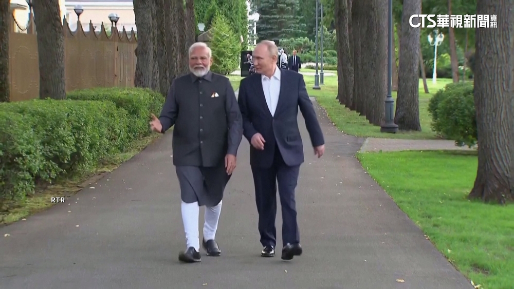 印度總理莫迪赴俄訪普丁　「麻吉秀」令美國關切