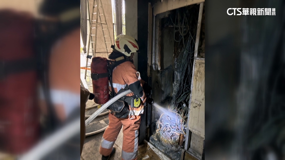 晴空匯又起火！新竹消防局證實：地下一樓冒煙