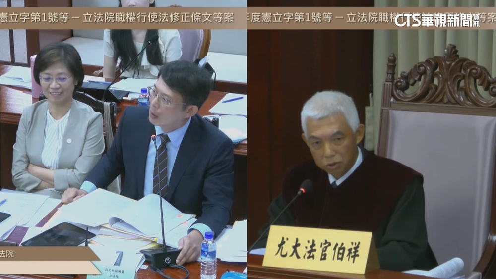 昔任黃辯護律師！　大法官尤伯祥與黃國昌法庭答辯受矚