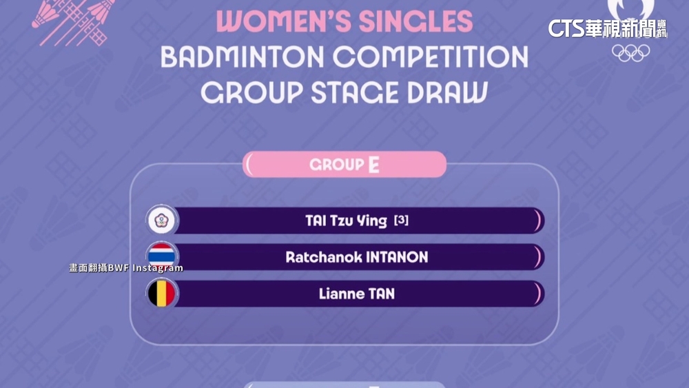 戴資穎奧運籤表超硬！　小戴發文喊話：需要超人