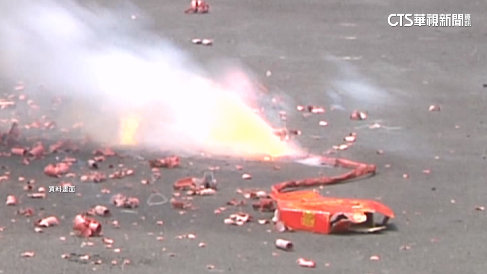 台中工廠老闆迎神沿路燃炮　遭人檢舉挨罰