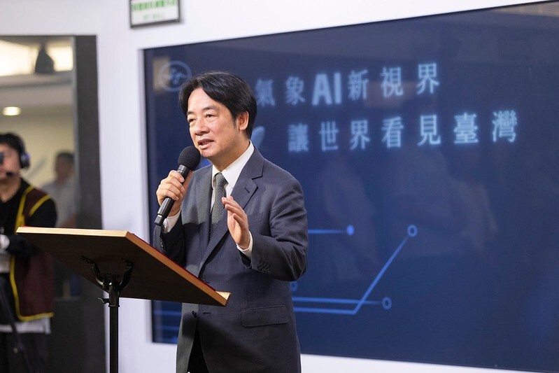 氣象署高速電腦搭載輝達GPU　賴清德承諾9年內建置第7代至第9代