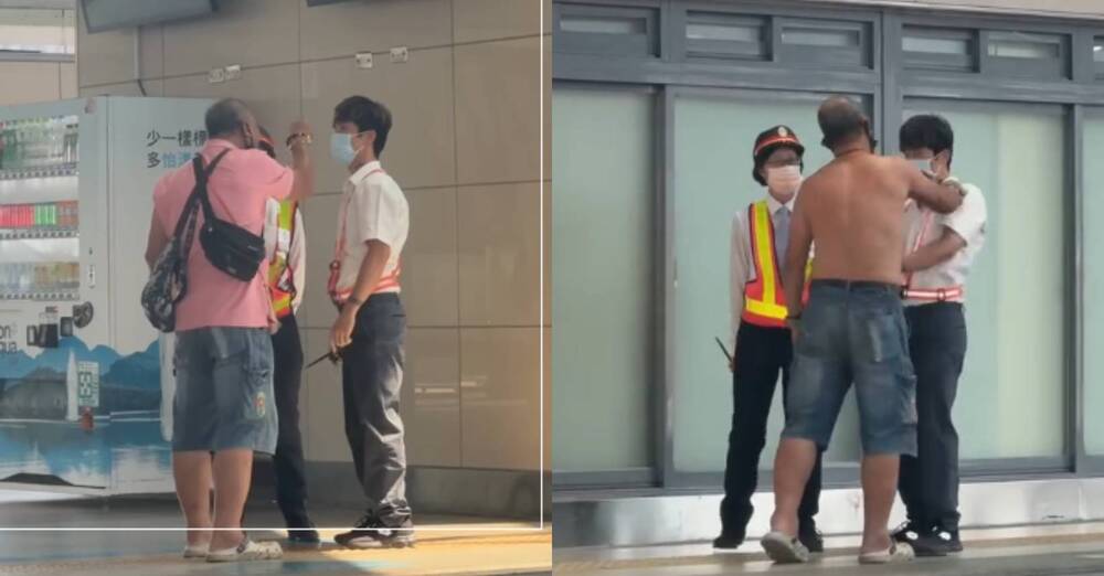 男子台中火車站月台抽菸！遭制止狂推站務員 怒嗆：是不是要冤家？