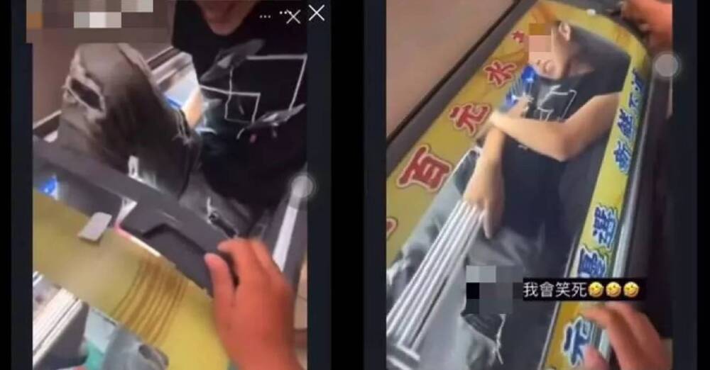 屁孩鑽「超商冰櫃」躺平 萊爾富不排除提告：食品全下架、消毒