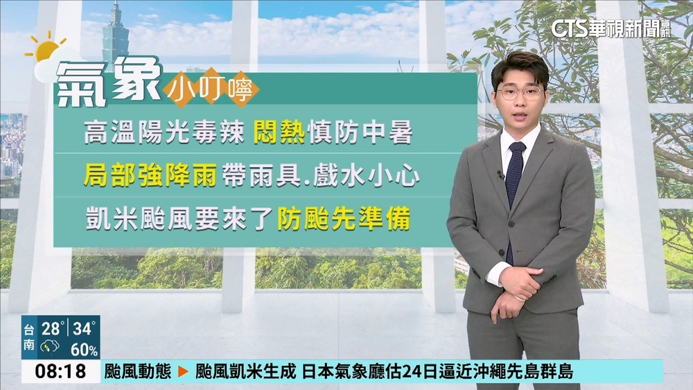 各地高溫炎熱　午後南部地區留意局部大雨