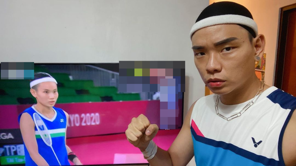 八弟化身「環保戴」替戴資穎應援　網友笑翻：小戴不排除提告