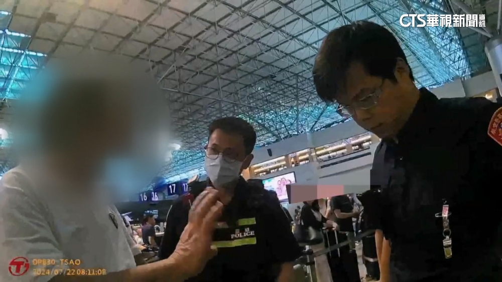 7旬男謊稱行李箱有「手榴彈」　桃機航警加強巡檢