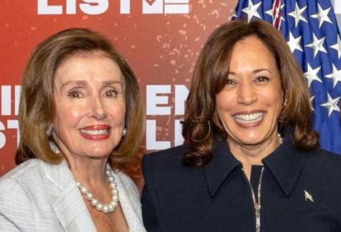 裴洛西表態支持賀錦麗　裴洛西：堅信賀錦麗會贏得勝利