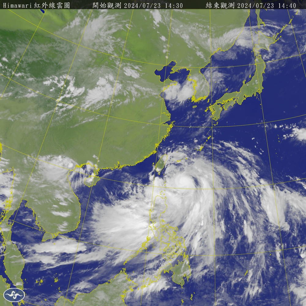 凱米颱風逼近　21縣市24日停班停課 全台停班停課資訊一次看